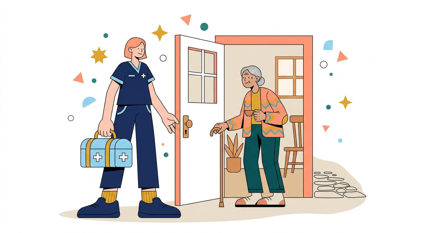 Patiënten vinden als thuisverpleegkundige: hoe werkt het?